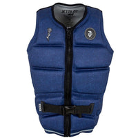 Jetpilot C4 Lewy Watt JA21296 Mens L50S Neo Vest Navy/Marle Sizes S-2XL