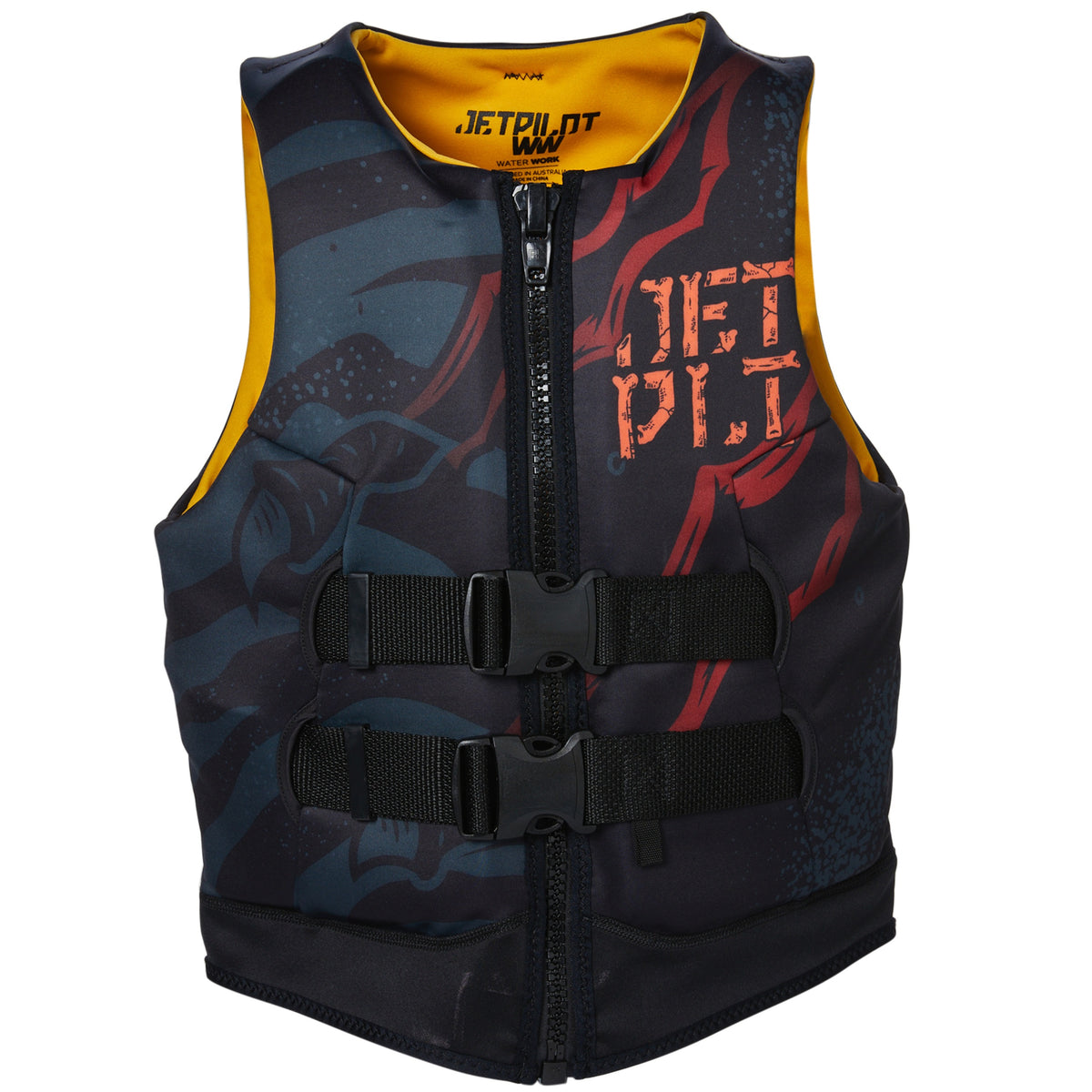 Jetpilot Cause Black Rex Toddlers/Boys Life Jacket Vest Size 3-4 (15-25kg)