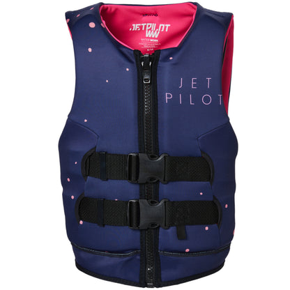 Jetpilot Cause Kids/Girl's Neoprene Life Jacket Vest Blue Wings Size 12-14 (40-60kg)