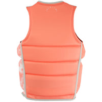 Jetpilot X1 Front Entry Girl's Youth Neo L50 Buoyancy Life Vest Peach Sizes 8-16