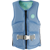 Jetpilot Allure Blue Segmented Front Entry Women's Life Jacket Vest Sizes 6-16
