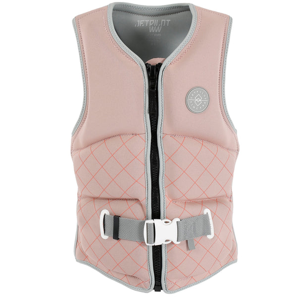 Jetpilot Allure Segmented Front Entry Women's Life Jacket Vest Peach Sizes 6-16