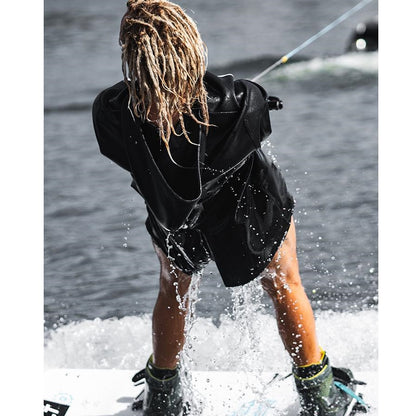 Jetpilot Flight Men's Hooded Flexlite Ultra Neoprene Water Ski Tour Coat