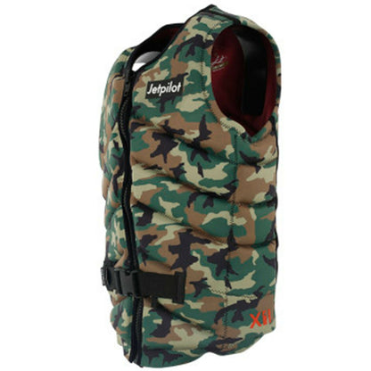 Jetpilot X1 Lewy Teens or Men's L50S Neoprene Life Jacket Vest Camo Size S-M