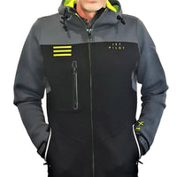 Jetpilot X1 Men's Flex-Lite 2mm Neoprene Hooded Jet Ski Tour Coat Sizes S-3XL