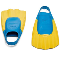 Maddog Wave Gripper Blue Yellow Adult Surf and Bodyboard Flippers Fins
