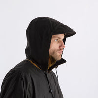 Didgeridoonas Oilskin Cotton Lined Drawstring Hood Attachment for Oilskin Jackets