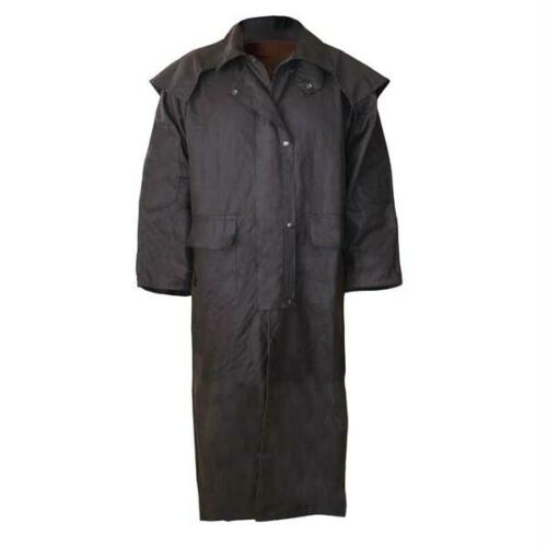 Weatherall Full Length Oilskin Protective Coat Brown Sizes XS-3XL