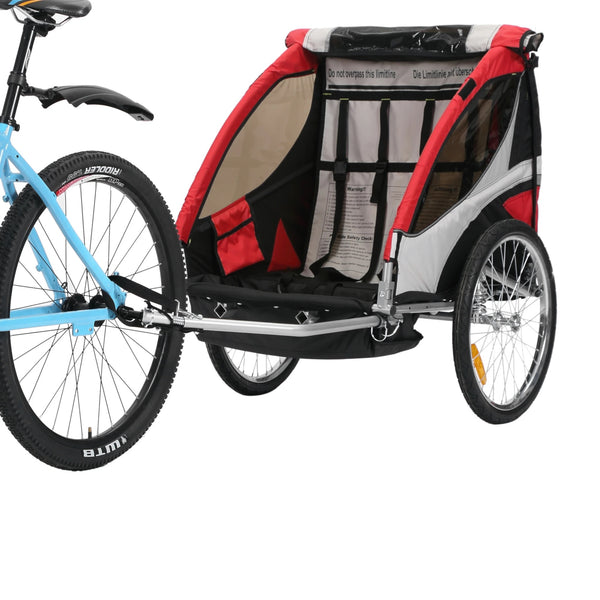 Bike trailer and jogger combo best sale