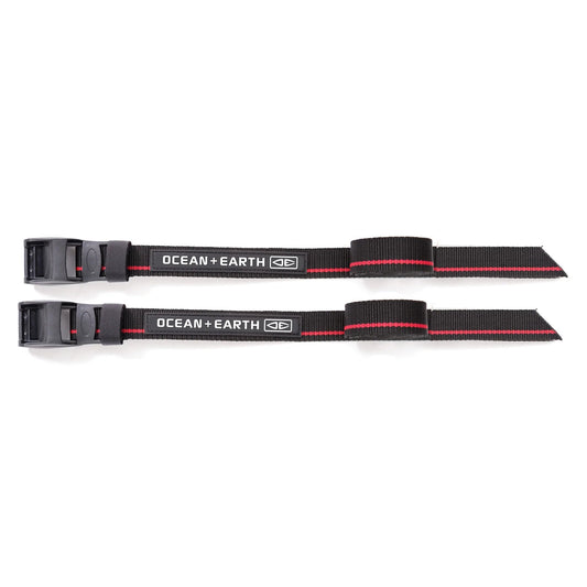 Ocean & Earth 3.6m Surfboard Roof Rack Tie Down Straps & Storage Bag