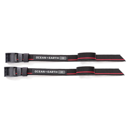 Ocean & Earth 2.5m Surfboard Roof Rack Tie Down Straps & Storage Bag