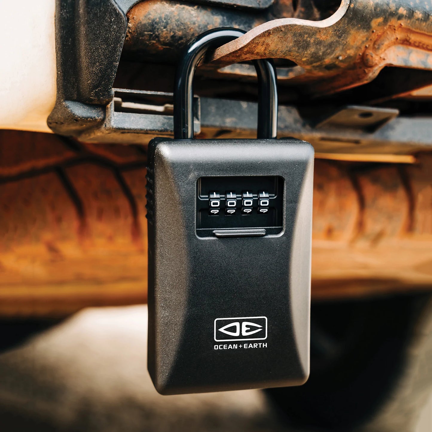 Ocean & Earth Combination Car Key Lock Vault for Swimming and Surfing