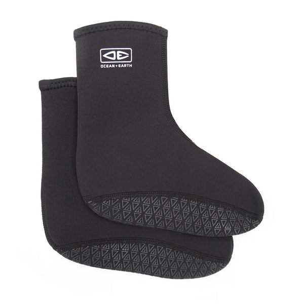 Ocean & Earth 1mm Neoprene Booties with tread