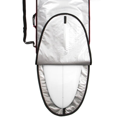Ocean & Earth Blue Barry Basic Padded 7-10 Foot Single Longboard Cover