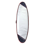 Ocean & Earth Red Barry Basic Padded Double Shortboard Cover 6'0"-6'8"