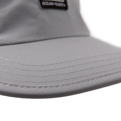Ocean & Earth Indo One Size Fits All Adult Stiff Peak 5-Panel Surf Cap (Charcoal)