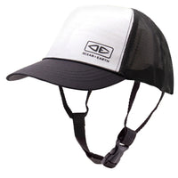 Ocean & Earth Deserts Adult Mesh Trucker Surf Cap with Chin Strap - White