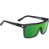 Spy Flynn Matte Black - Happy Bronze with Green Spectra Sunglasses