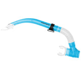 Mirage Tropic Adult Blue Silitex Snorkel & Mask Set with Tempered Lens