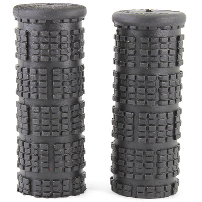 V-Grip Bike Handlebar Shift Grips Black 75mm Kraton Rubber