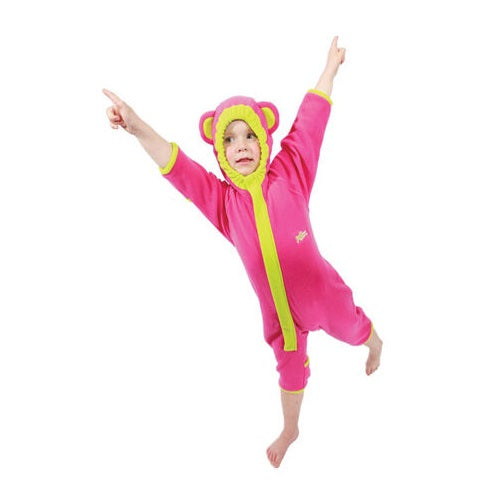 XTM Baby Toddler Panda Pink Onesie Microfleece Suit Size 0 - 1