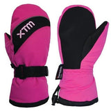 XTM Swoosh Kids Snow and outdoor Winter Ski Mitts Pink