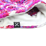 XTM Sherbet Women's Hand Knitted Winter Ski Beanie Pink