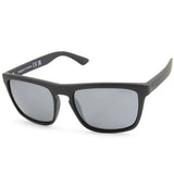Dirty Dog Ranger Satin Black/Silver Mirror Polarised Men's Sunglasses 53521