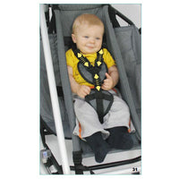 Croozer Infant Baby Sling Safety Harness for Kid for 1 & 2 Kids Strollers