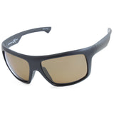 Jetpilot Cause Matte Black/Brown Polarised Floating Sunglasses S20998