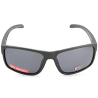 Dirty Dog Blast Satin Black/Grey Polarised Men's Sunglasses 53710