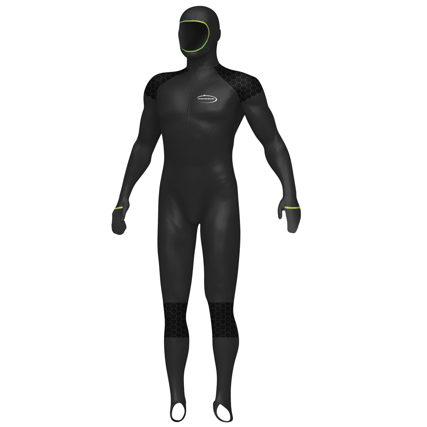 Mirage Super Strength Unisex Adult Lycra Protector Stinger Suit With Hood
