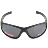 Dirty Dog Wolf Satin Black/Grey Polarised Men's Sunglasses 53643