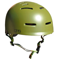 DRS BMX Helmet Matte Army Green AS/NZS Safety Standard Certified