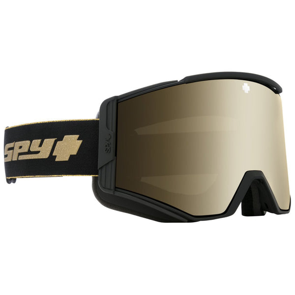 Spy Ace 25th Anniversary Black Gold & Persimmon Snow Ski Goggles