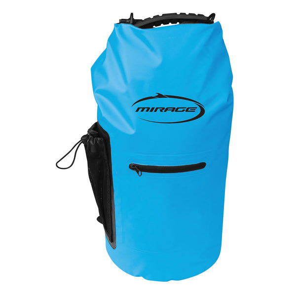 Mirage Weekender Light Blue 30L PVC Dry Backpack Bag