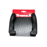 TranzX Kraton Rubber/Alloy Ergonomic Bike Handlebar Ends