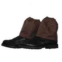 Didgeridoonas Australian Oilskin Boot Guards One Size with Elastic Collar