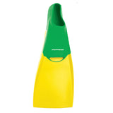 Mirage Deluxe Yellow Rubber Floatable Swim Flipper Fins – All sizes Baby to XXL