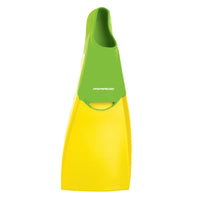 Mirage Deluxe Yellow Rubber Floatable Swim Flipper Fins – All sizes Baby to XXL