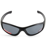 Dirty Dog Buzzer Satin Black/Grey Polarised Men's Sunglasses 53686