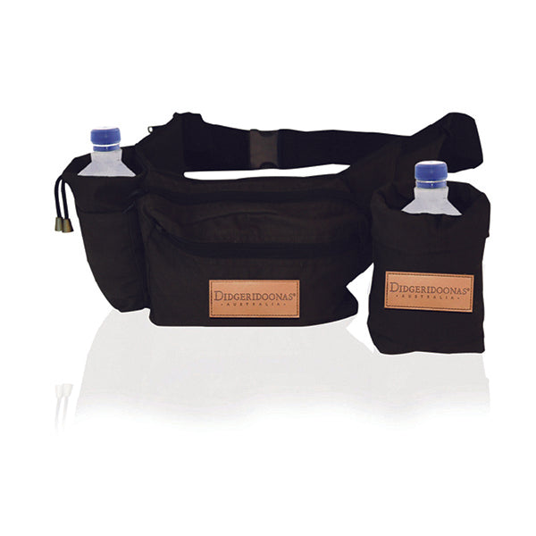 Didgeridoonas Walkabout Oilskin Waist Bum Bag and Water Bottle