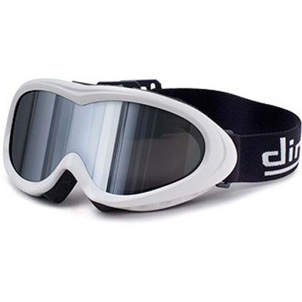 Dirty Dog Flick Kids Mirror Snow Ski Goggles White