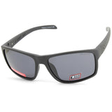 Dirty Dog Blast Satin Black/Grey Polarised Men's Sunglasses 53710