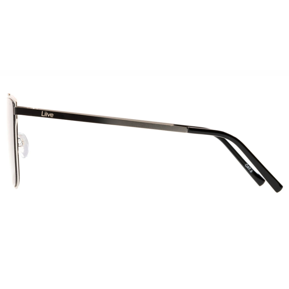 Liive Vision Fox Antique Silver Sunglasses