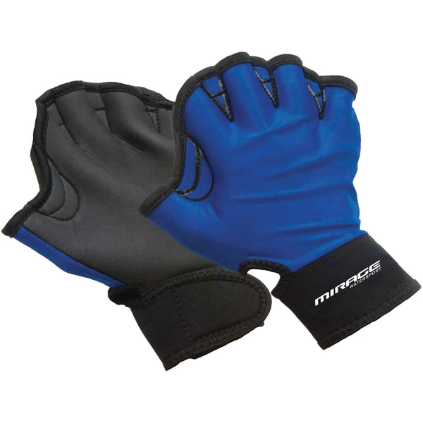 Mirage Webbed Swim Training Gloves Sizes S to L