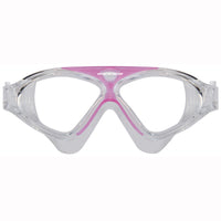Mirage Lethal Junior Pink Full Size Kids Swimming Goggles with Ear Plugs