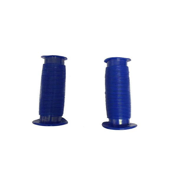 Bike Lane 80mm Mushroom Handlebar Grips for 12" Kid's Bikes 22mm hole Blue