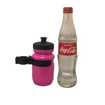 Bikes Up Kids 400mL Bike Water Bottle with Clip (Pink)
