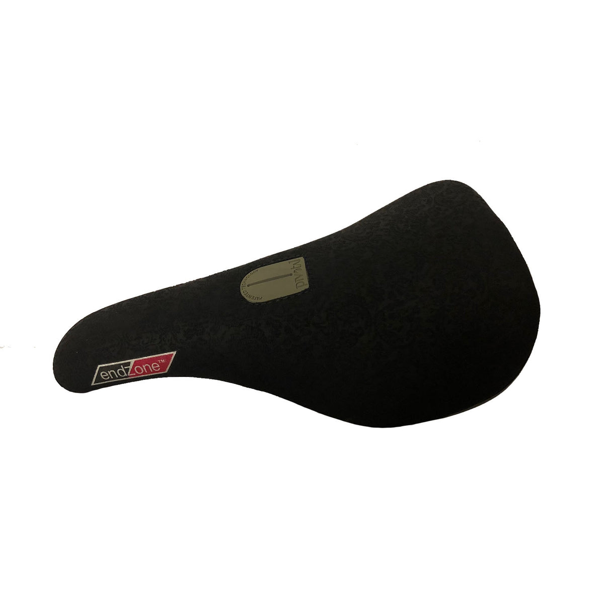 Endzone Black Padded BMX Pivotal Bike Saddle